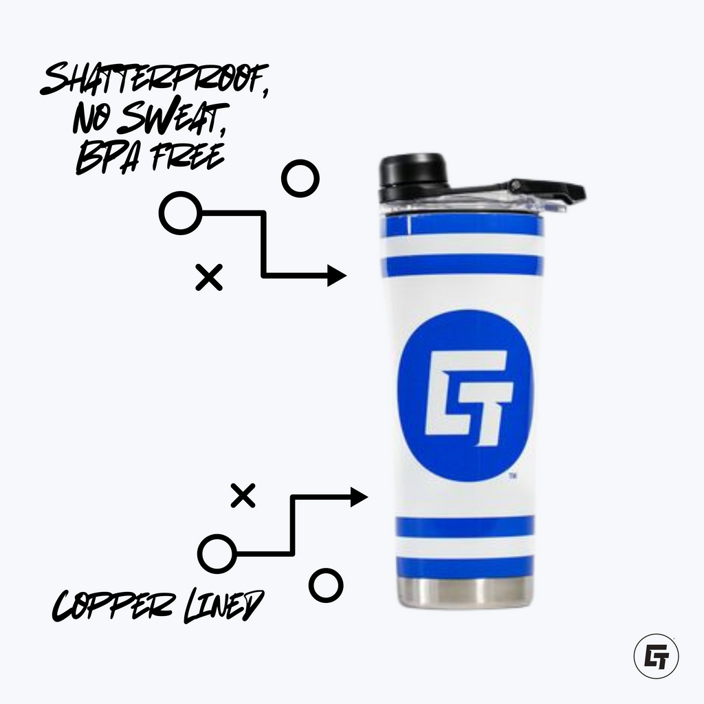 Kentucky Kernels White Shaker Bottle