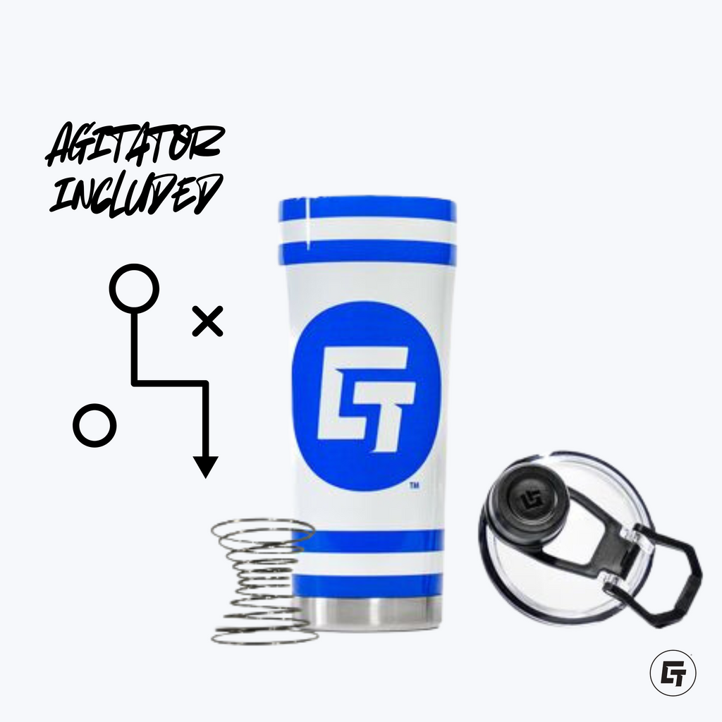 Kentucky Kernels White Shaker Bottle