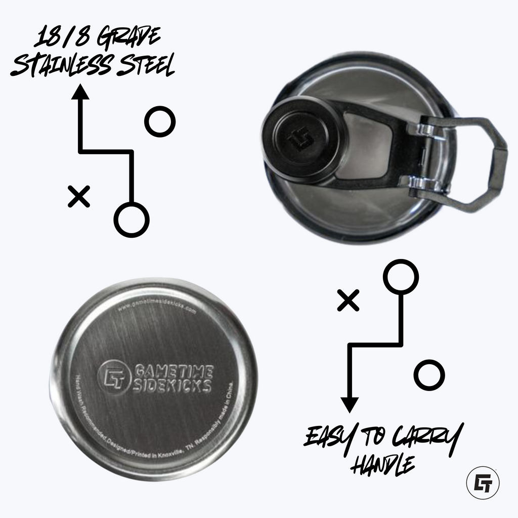 Kentucky Kernels White Shaker Bottle