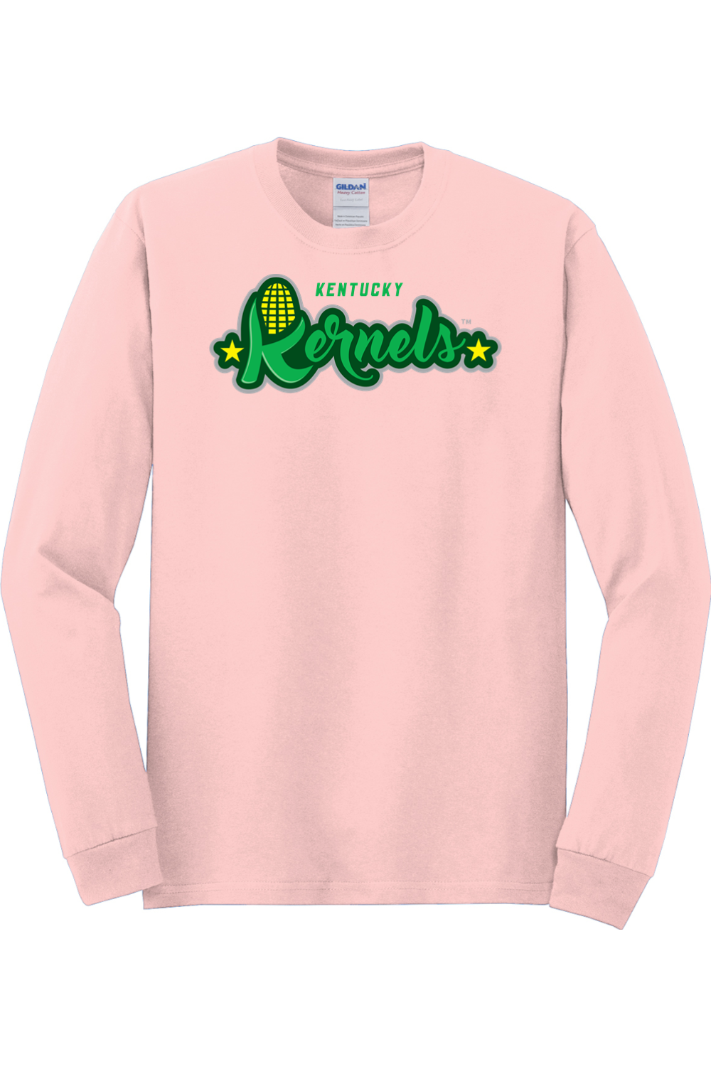 Kentucky Kernels - Gildan Heavy Cotton Long Sleeve T-Shirt