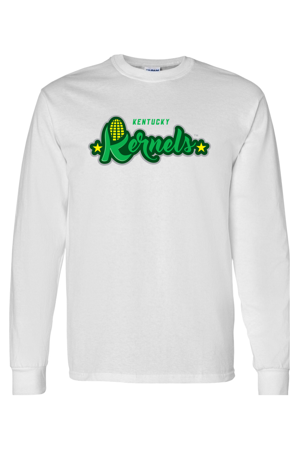 Kentucky Kernels - Gildan Heavy Cotton Long Sleeve T-Shirt