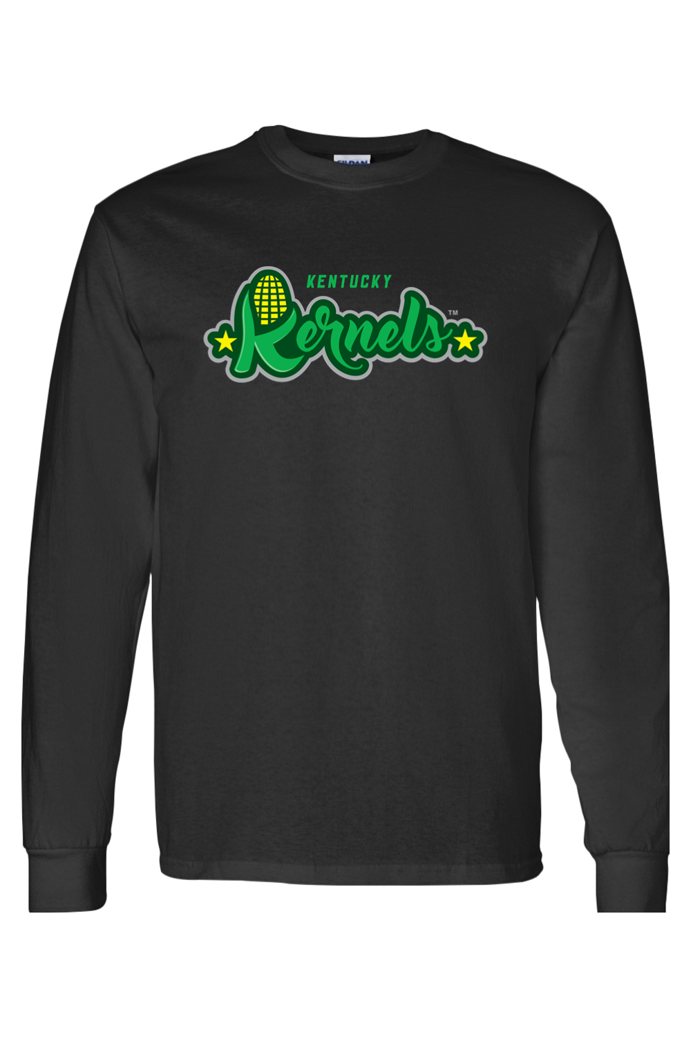 Kentucky Kernels - Gildan Heavy Cotton Long Sleeve T-Shirt