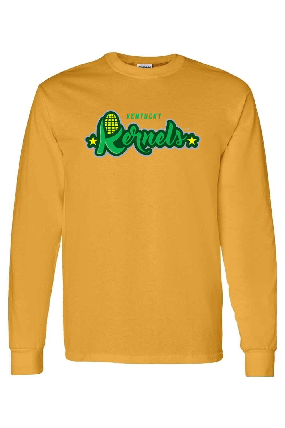 Kentucky Kernels - Gildan Heavy Cotton Long Sleeve T-Shirt