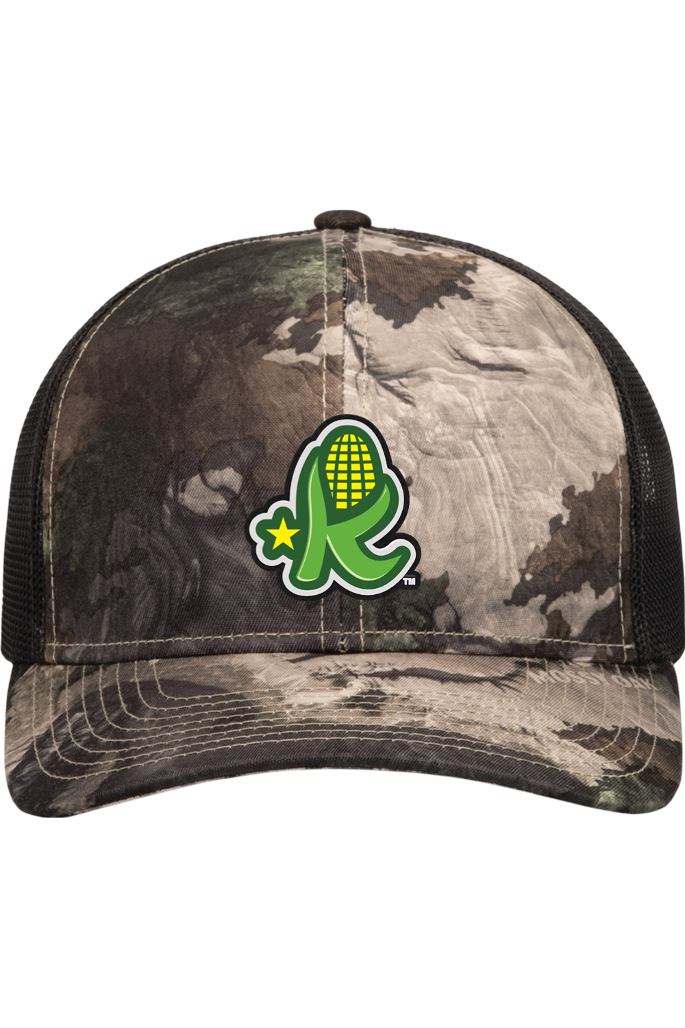 Kentucky Kernels - Pacific Headwear Camo Snapback Trucker Cap