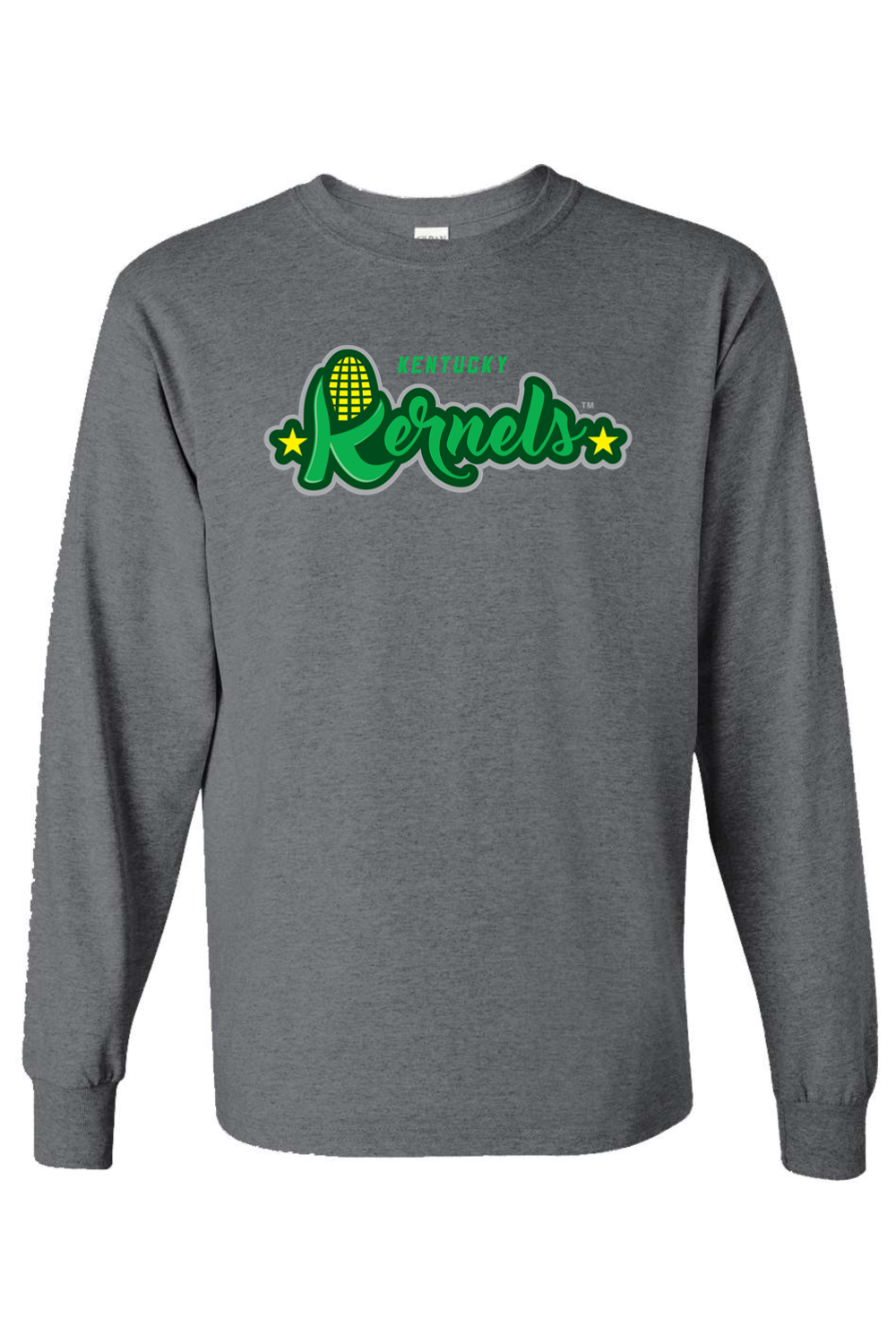 Kentucky Kernels - Gildan Heavy Cotton Long Sleeve T-Shirt