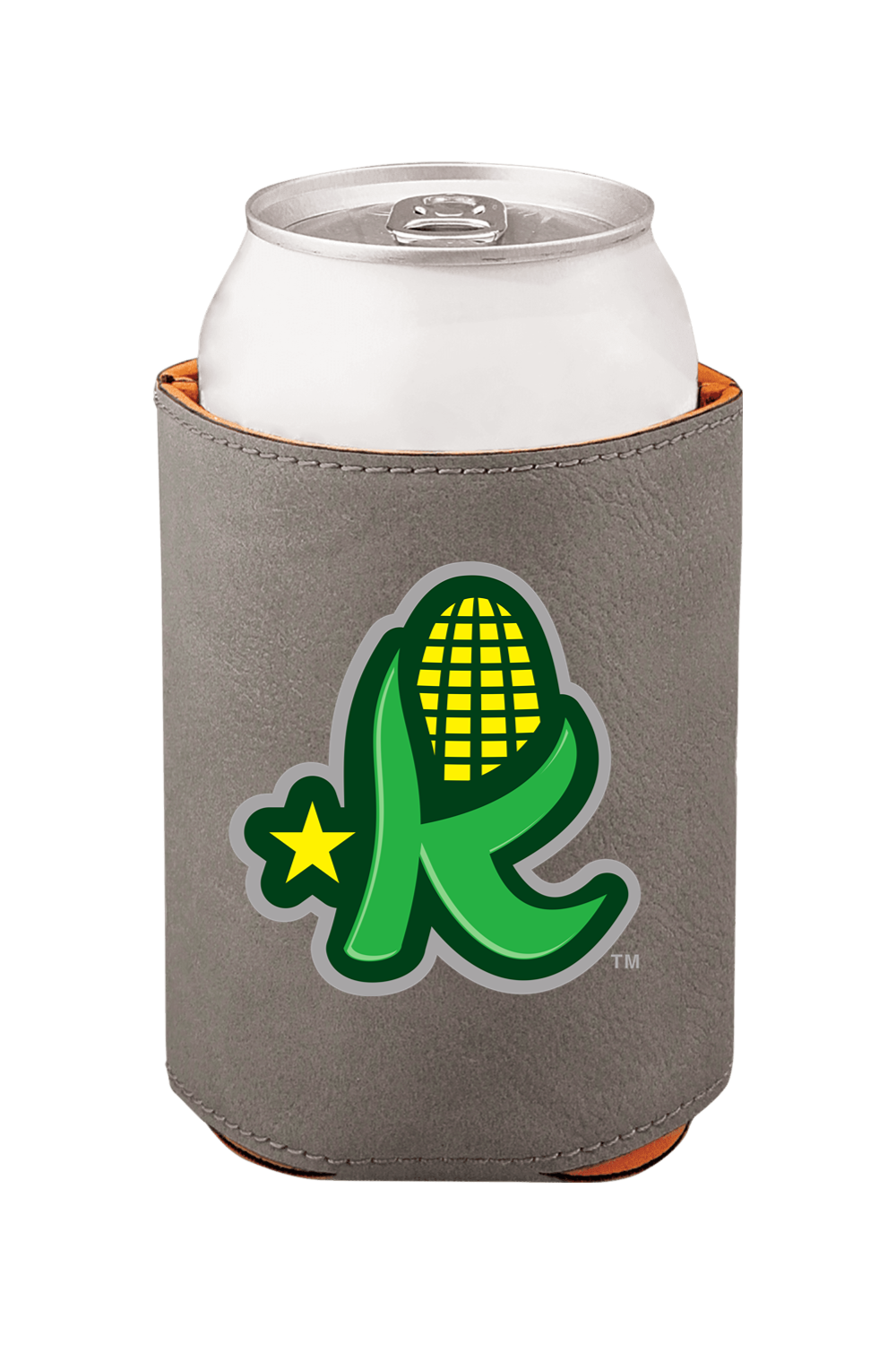 Kentucky Kernels - 3 3/4" Laserable Leatherette Beverage Holder