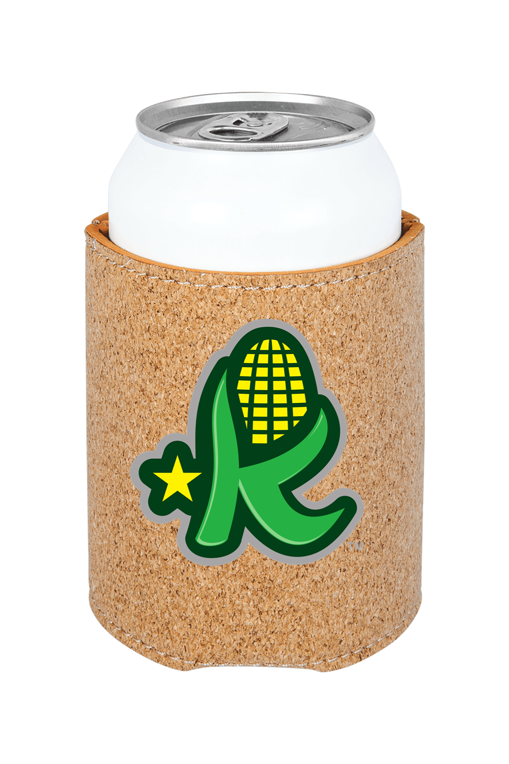 Kentucky Kernels - 3 3/4" Laserable Leatherette Beverage Holder
