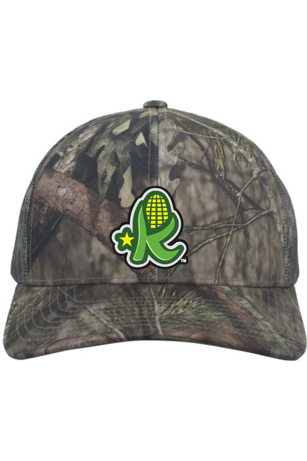 Kentucky Kernels - Pacific Headwear Camo Snapback Trucker Cap