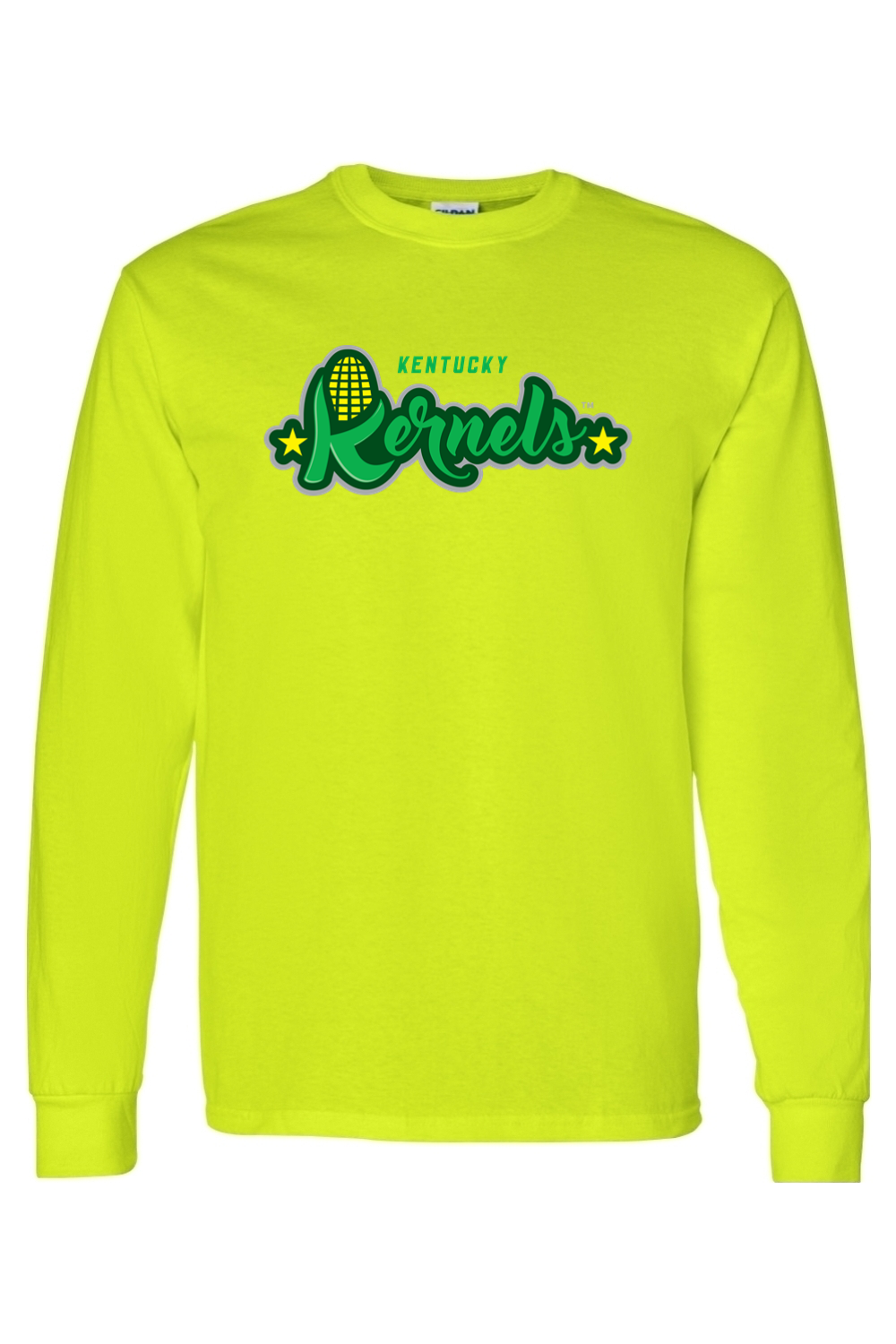 Kentucky Kernels - Gildan Heavy Cotton Long Sleeve T-Shirt