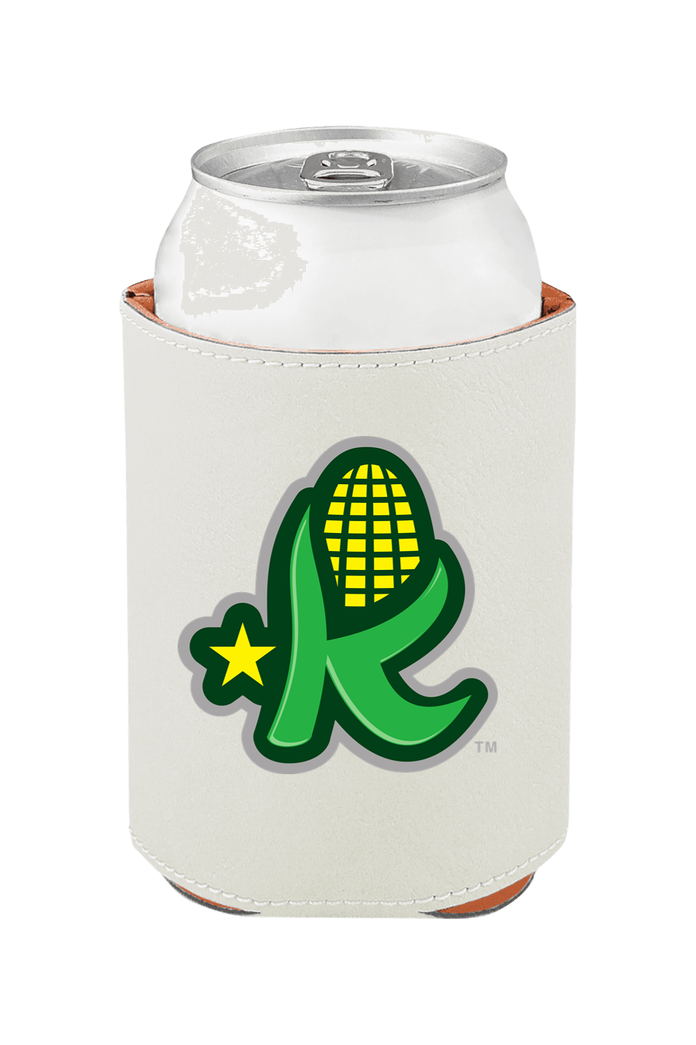 Kentucky Kernels - 3 3/4" Laserable Leatherette Beverage Holder