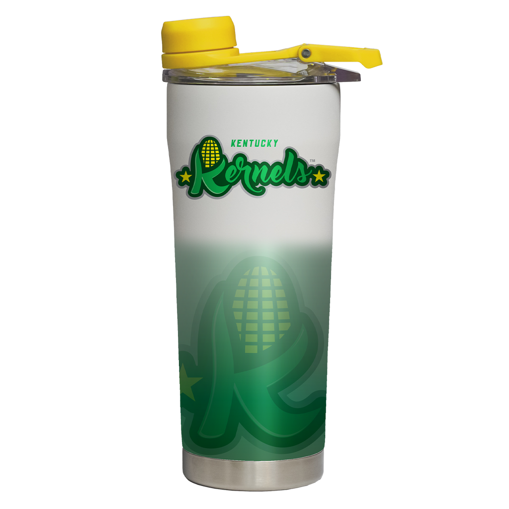 Kentucky Kernels White Shaker Bottle